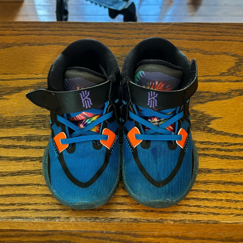 VGUC Kids Blue and Orange Nikes